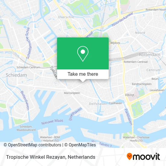 Tropische Winkel Rezayan map