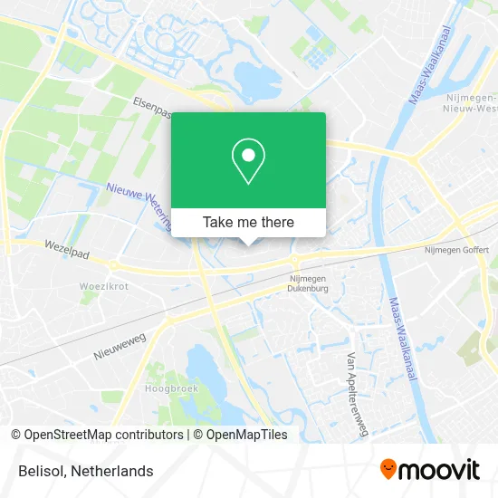 Belisol map