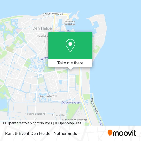 Rent & Event Den Helder map