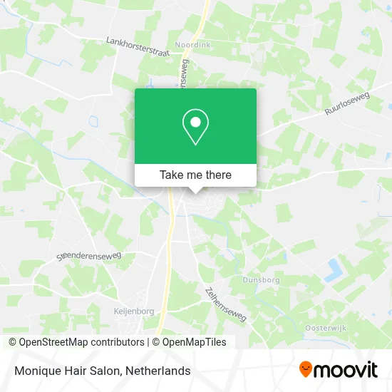 Kapsalon Monique map