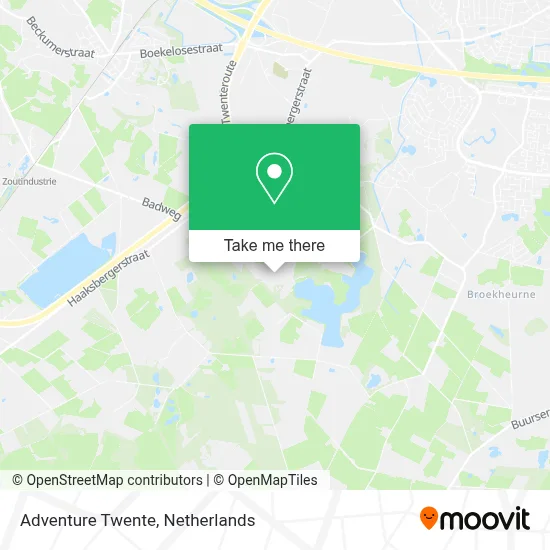 Adventure Twente map