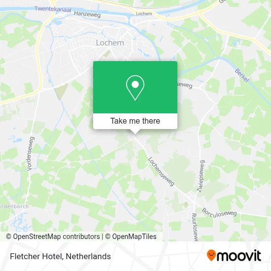 Fletcher Hotel map