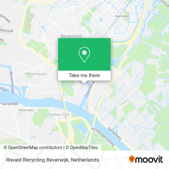 Riwald Recycling Beverwijk map