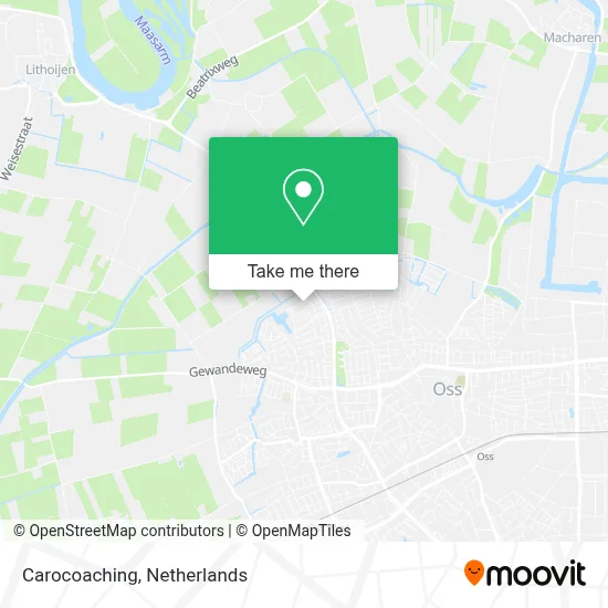 Carocoaching map