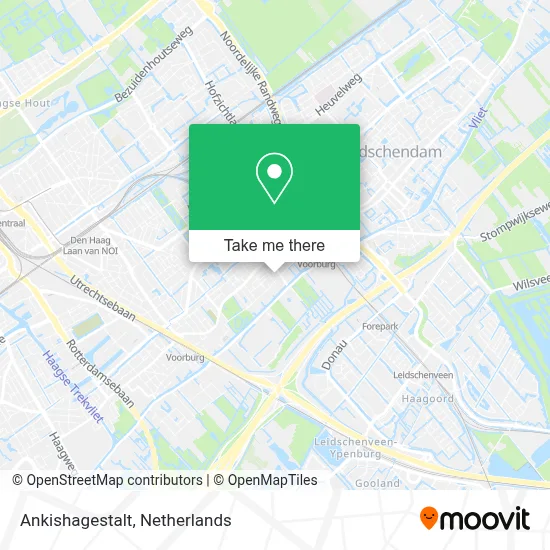 Ankishagestalt Karte