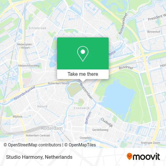 Studio Harmony map