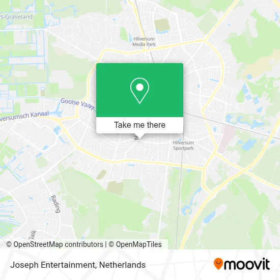 Joseph Entertainment map