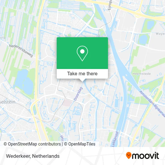 Wederkeer map