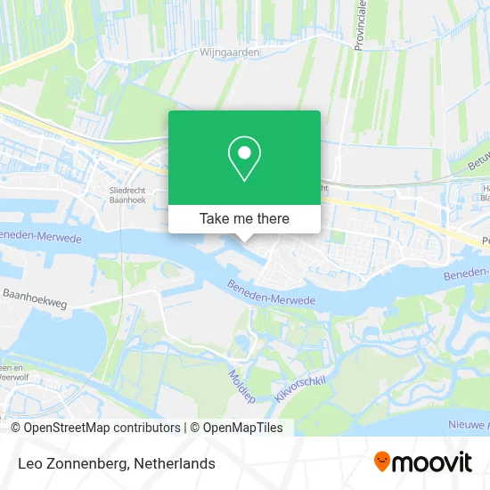 Leo Zonnenberg map