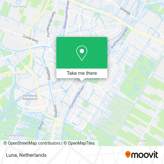 Luna map