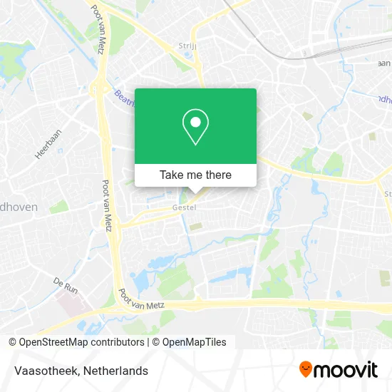Vaasotheek map