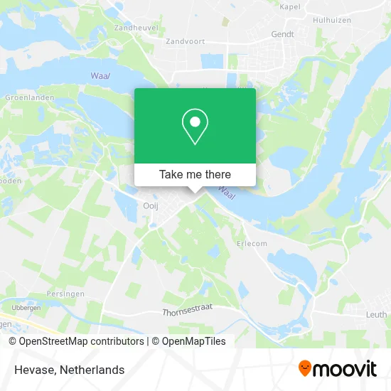 Hevase map