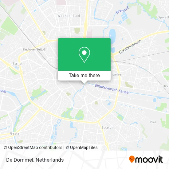De Dommel map