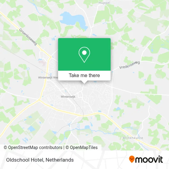 Oldschool Hotel map