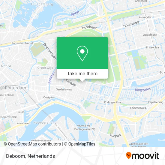 Deboom Karte