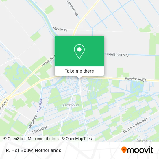 R. Hof Bouw map