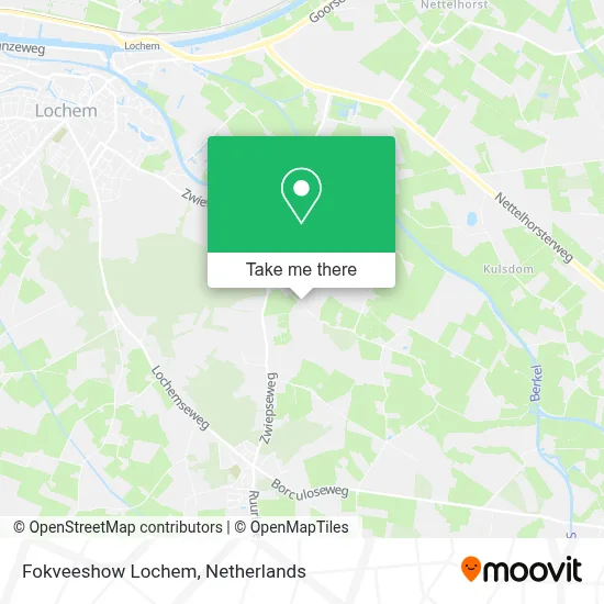 Fokveeshow Lochem map