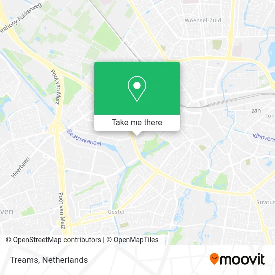 Treams map