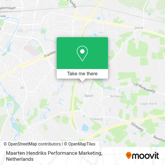 Maarten Hendriks Performance Marketing map