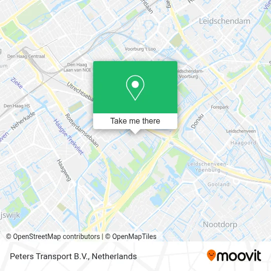 Peters Transport B.V. map