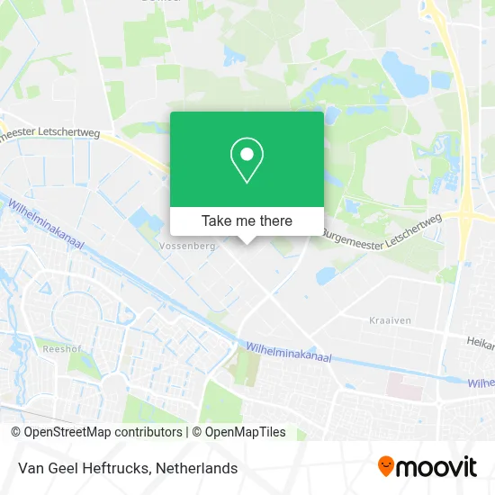 Van Geel Heftrucks map