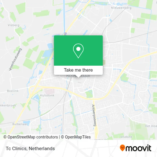 Tc Clinics map