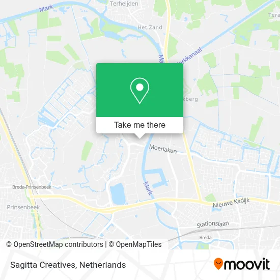 Sagitta Creatives map