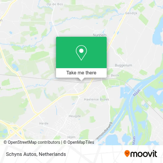 Schyns Autos map