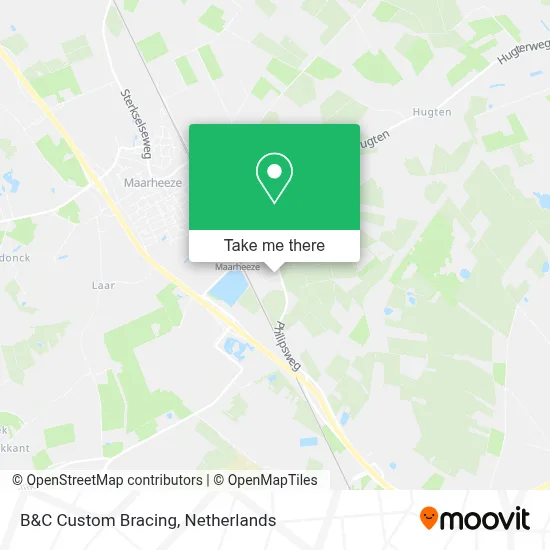 B&C Custom Bracing map