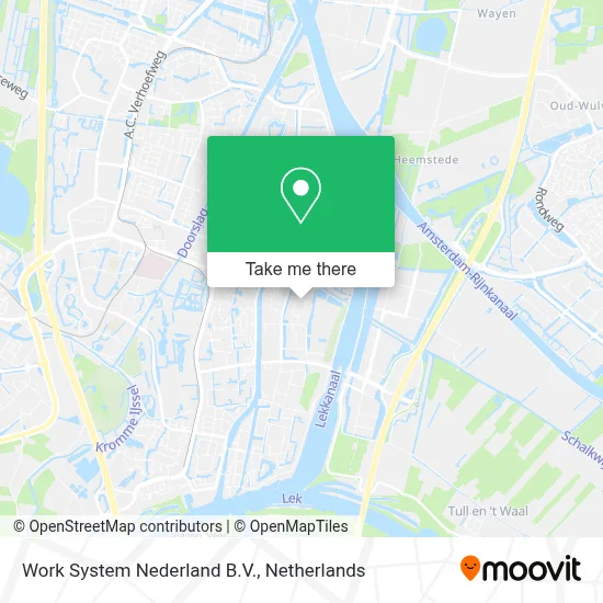 Work System Nederland B.V. map