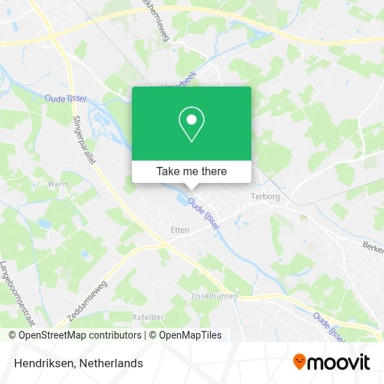 Hendriksen map