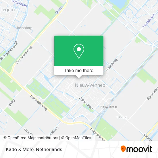 Kado & More map