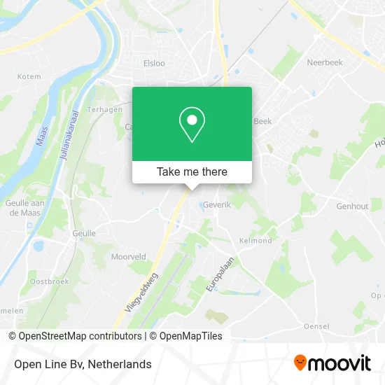Open Line Bv map