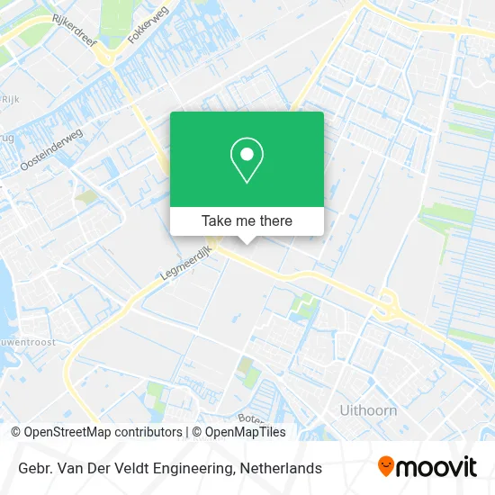 Gebr. Van Der Veldt Engineering map
