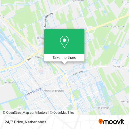 24/7 Drive map