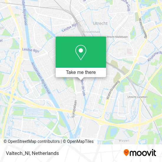 Valtech_Nl map