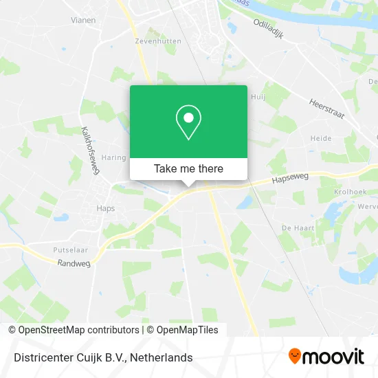 Districenter Cuijk B.V. map