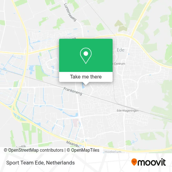 Sport Team Ede map