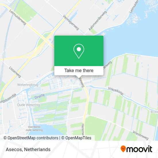 Asecos map