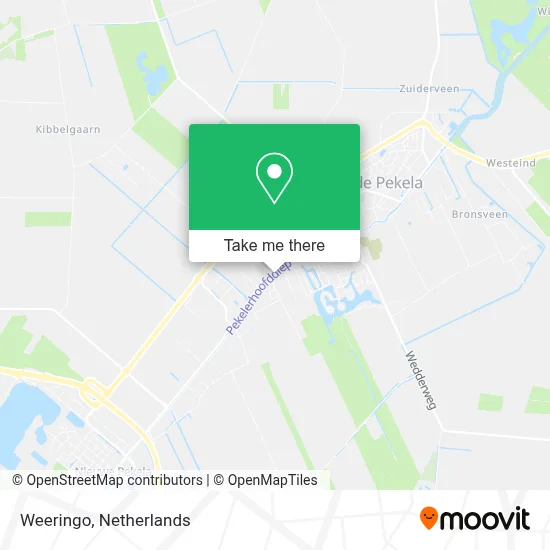 Weeringo map
