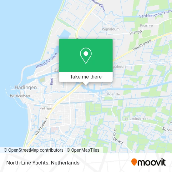North-Line Yachts map
