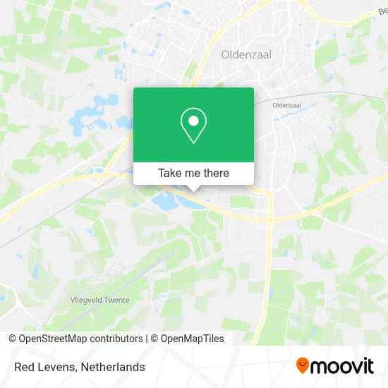 Red Levens map