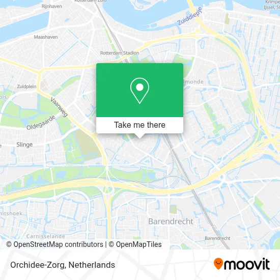 Orchidee-Zorg map