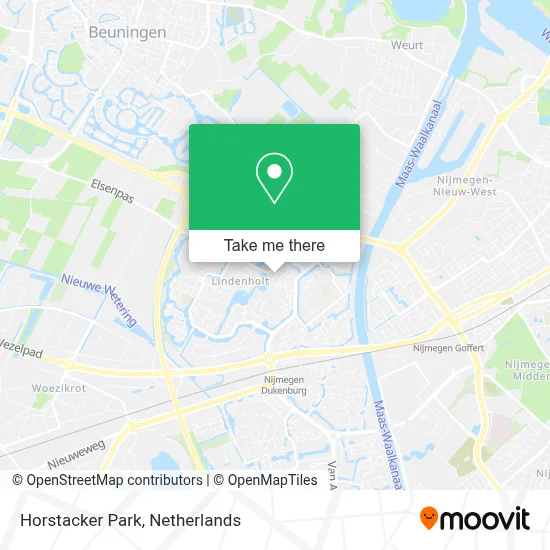 Horstacker Park map