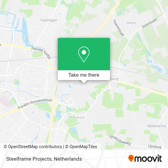 Steelframe Projects map