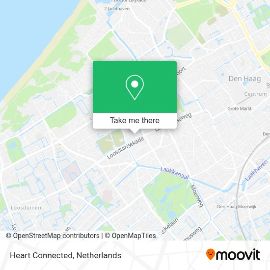 Heart Connected map