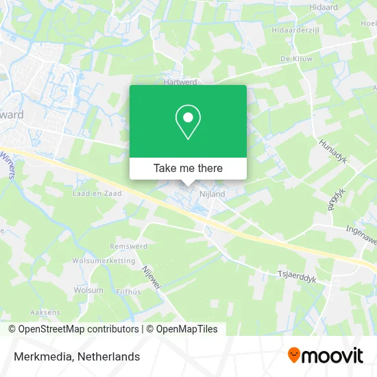 Merkmedia map