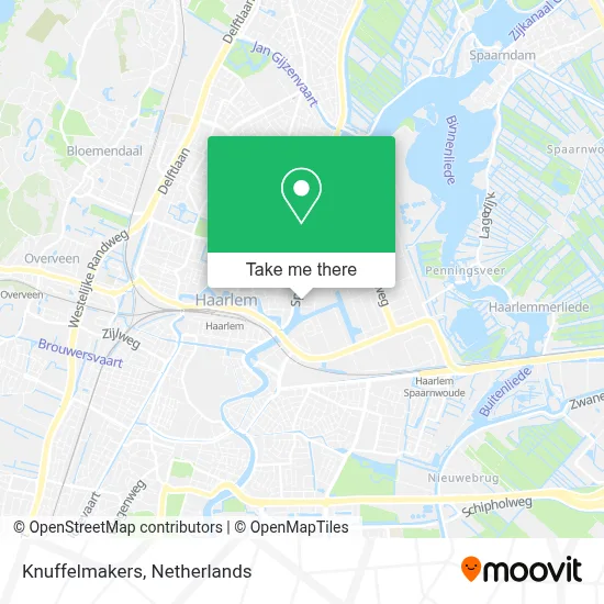 Knuffelmakers map