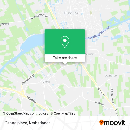 Centralplace map