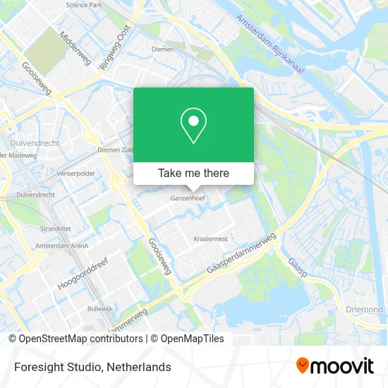 Foresight Studio map